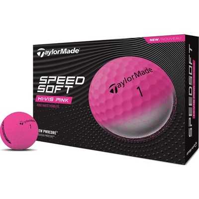 TaylorMade Speed Soft růžové 3 ks
