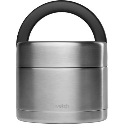 Qwetch Изолирана кутия за обяд с дръжка, 850ml - Неръждаема стомана