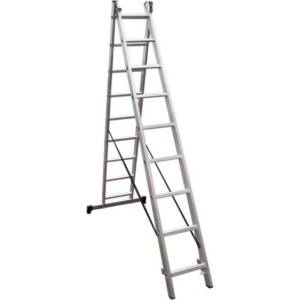 ZIEL Алуминиева стълба Ziel 2 × 9, 3, 70 м, EN131, 150 кг
