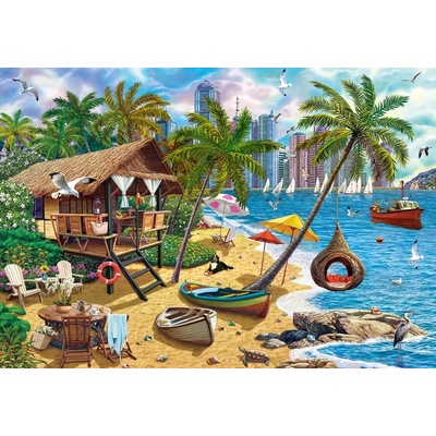 Castorland - Puzzle Summer in the City - 1 000 piese