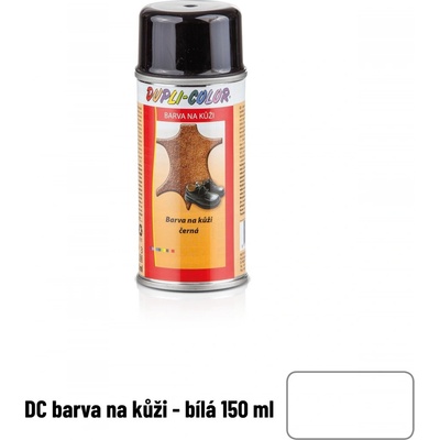DUPLI COLOR Sprej Farba na kožu 150ml Biela