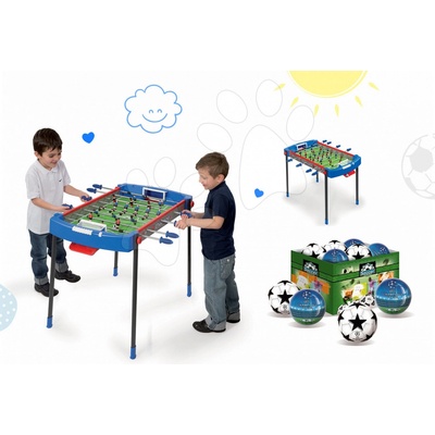 Smoby set futbalový stôl Challenger 620200 2 modro červený