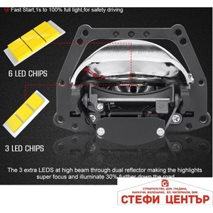Paolo Лупи за фар Bi LED XT-4 / 55W (282284)