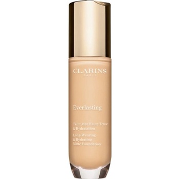 Clarins Dlhotrvajúci hydratačný make-up s matným efektom Everlasting Long-Wearing & Hydrating Matte Foundation 102.5C 30 ml