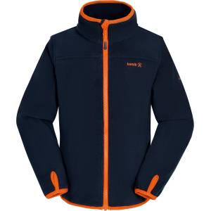 Kamik Детско поларено яке Kamik Kid's Ridley Fleece jacket - Midnight / Flame - размер 128 (EU) (703-5360-0617)