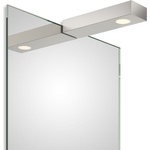 DECOR WALTHER Лампа над огледалото Flat 1 Clip On никел (0418734)