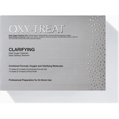 Oxy-Treat Clarifying gél pre vypnutie pleti 50 ml + Fluid Finish finálna starostlivosť 15 ml darčeková sada