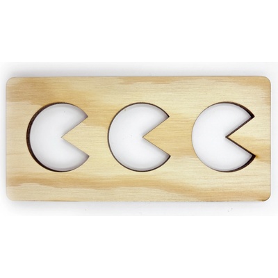 Libelula MINI grafomotoricke šablóny Pacman