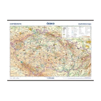 Česko Vlastivědná mapa