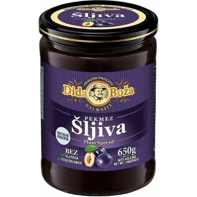 Dida Boža Lekvár slivkový 650g