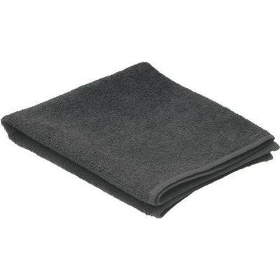 SIBEL Invincible Black kadeřnický ručník froté 80 x 50 cm - černý