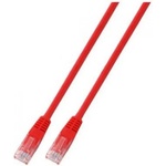  Пач корда категория 6 rj45, неекранирана u/utp, pvc, cca, червен, 2м (k8100rt.2)