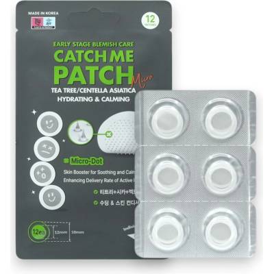 Catch Me Patch Mikroihličkové aktívne náplasti na akné MICRO CALMING 12 ks