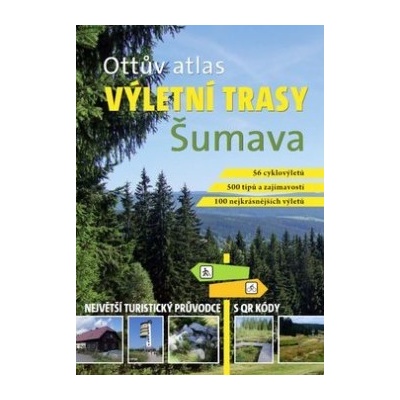 Ottův atlas výletní trasy Šumava