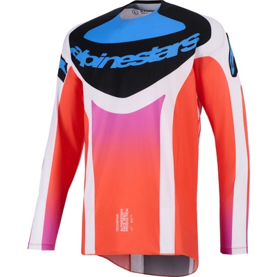 Alpinestars TECHSTAR KNIF světle šedá/oranžová fluo/černá