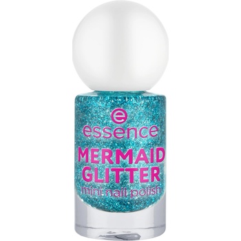 essence MERMAID GLITTER lak na nechty mini 07 5 ml