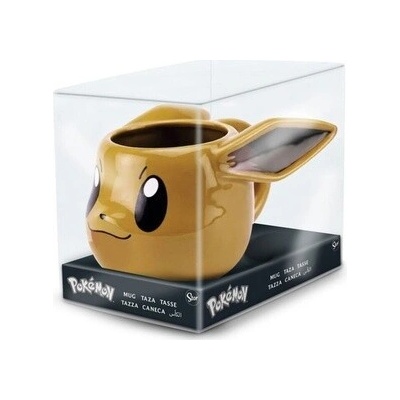 Pokémon 3D Hrnek - Eevee 440 ml