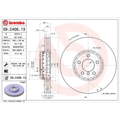 BREMBO 09.C406.13