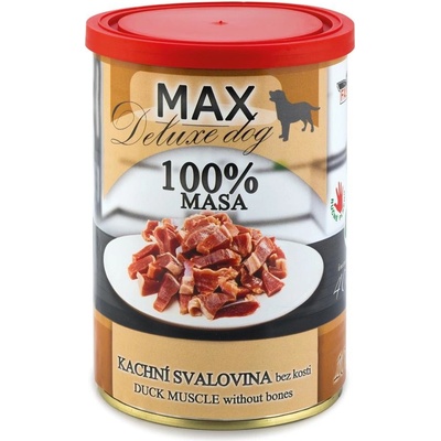 Max Deluxe Adult Dog kachní svalovina bez kosti 400 g