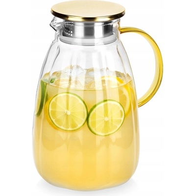 Skleněný džbán s víkem 2,2 l, Vilde, 139814.5900670100275,