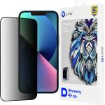 LITO Протектор за iPhone 13 / iPhone 13 Pro / iPhone 14 - Lito D+ Pro Privacy - Черен