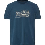 Vaude Мъжка тениска Vaude Gleann T-Shirt II T-shirt - Baltic Sea / Blue - размер M (216-7624-0112)