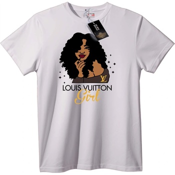 NOONEBRAND Тениска LV Момиче - 5XL, White