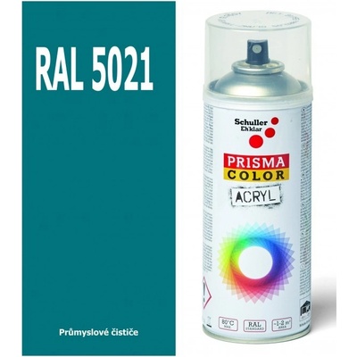 Schuller Eh'klar Prisma Color 91203 RAL 5021 Sprej modrý lesklý 400 ml, odstín barva vodní modrá
