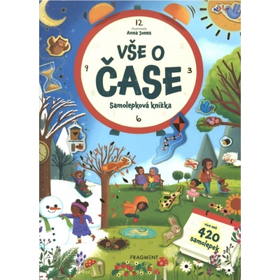 Vše o čase - Knížka se samolepkami