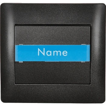 ELMARK Rhyme ЗВЪНЧЕВ С ТАБЕЛКА ГРАФИТ МЕТАЛИК (11185b)