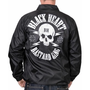 Black heart Мъжко яке black heart - bastard skull - ЧЕРЕН - 8192