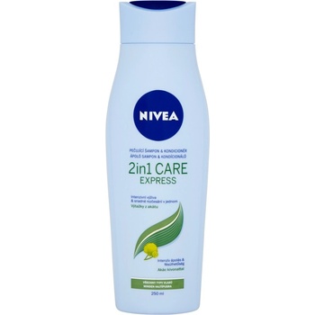 Nivea Hair Care Express šampón a kondicionér pre všetky typy vlasov 250 ml