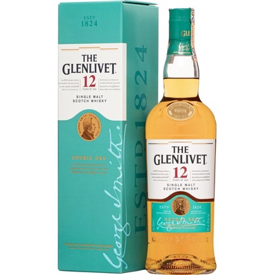 The Glenlivet Double Oak 12y 40% 0,7 l (čistá fľaša)
