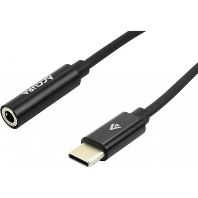 Accura ACC2291 USB-C - miniJack, černý