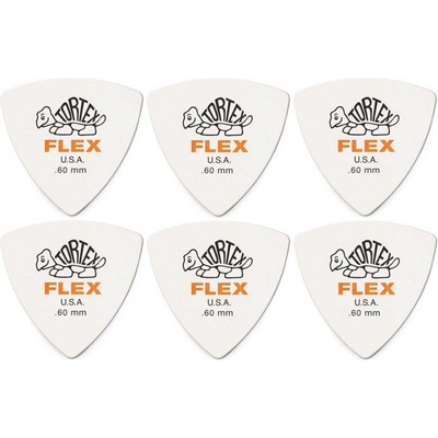 Dunlop 456R 0.60 Tortex Flex Triangle SET Trsátko