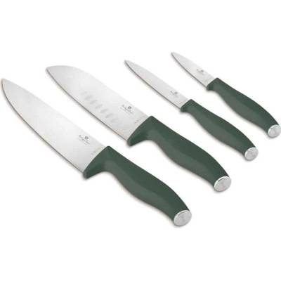 Berlingerhaus sada nožů nerez 4 ks Matte Green Collection BH-3139