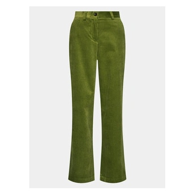 Sisley Текстилни панталони 453ULF040 Зелен Wide Leg (453ULF040)