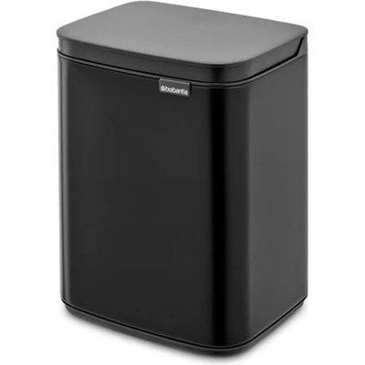 Brabantia Кош за смет Brabantia Bo Small 4L, Matt Black (1006622)