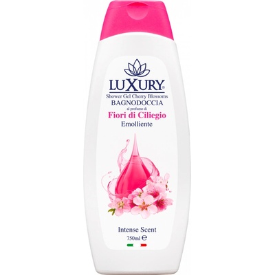 sprchový gél Luxury kvety čerešne 750 ml