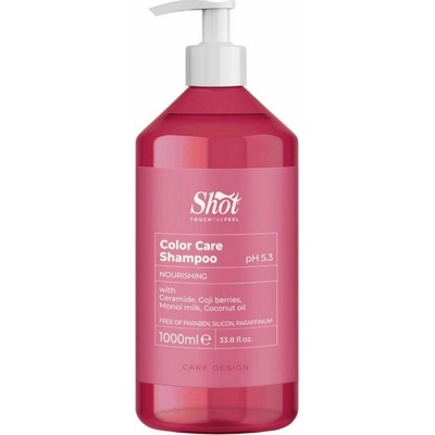 Shot Color Care Shampoo - šampón pre farbené vlasy Color Care - šampón, 1000 ml