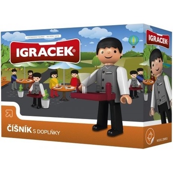 Efko IGRÁČEK Číšník s doplňky