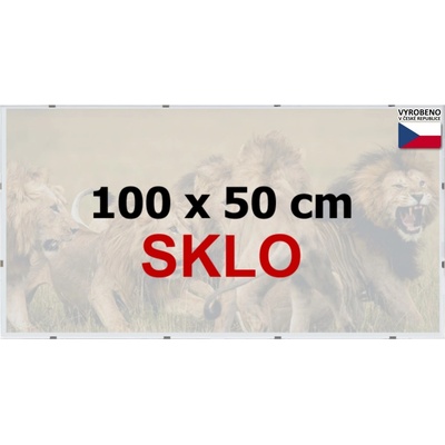 BFHM Rám na puzzle Euroclip 50 x 100 cm sklo