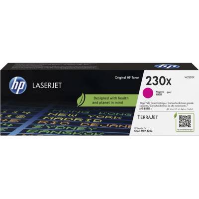 HP Тонер касета HP 230X, W2303X, Magenta (W2303X)