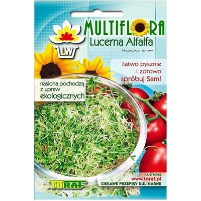 MultiFlora Lucerna (lucerna siata) - semená na klíčenie 20 g