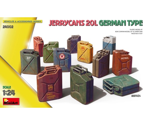 MiniArt Jerrycans 20L German Type 1:24