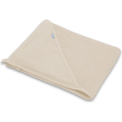 New Baby Detská froté osuška s kapucňou Comfortably 100x100 cm beige