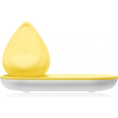 Biird Evii вибратор със стойка за зареждане Yellow 7 см
