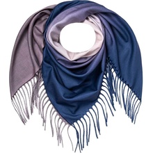 Biju Dámský hřejivý šátek šedo-modrý 7200800-3