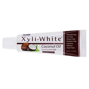 NOW NOW Паста за зъби XyliWhite Coconut Oil (кокосово масло), 181g