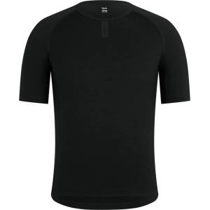 Rapha Мъжко горнище Rapha Merino Base Layer Short Sleeve Merino base layer - Black / Black (015-2308-0114)